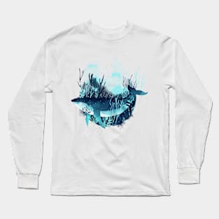 Free Whale Long Sleeve T-Shirt